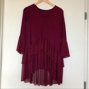 Zara Pleated Dress